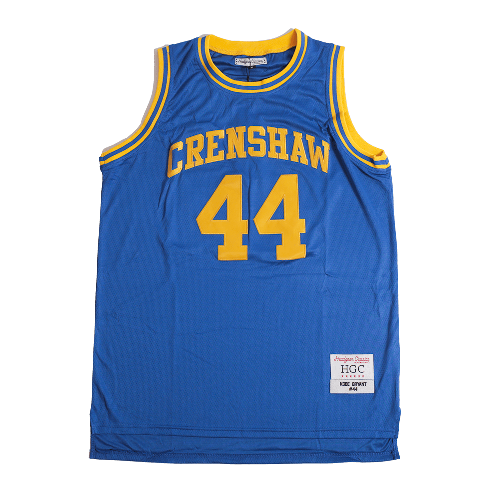 Kobe Bryant 44 Crenshaw High School Blue Basketball Jersey Moesha