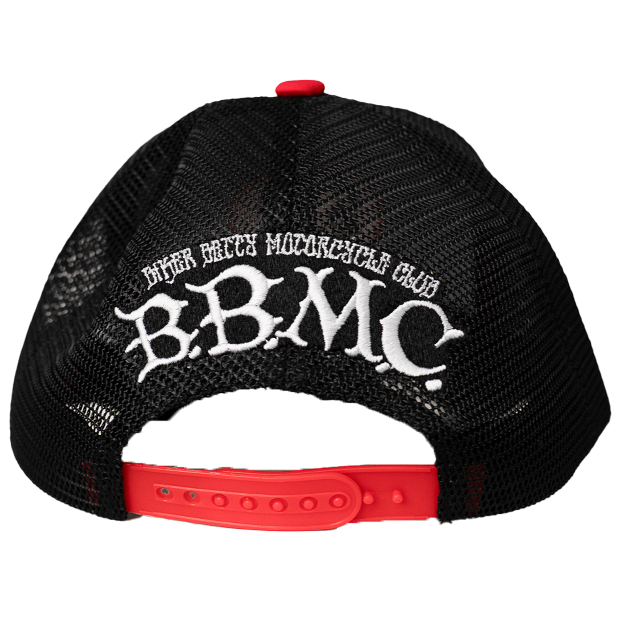 BETTY BOOP FLAME TRUCKER HAT (BLACK/RED)