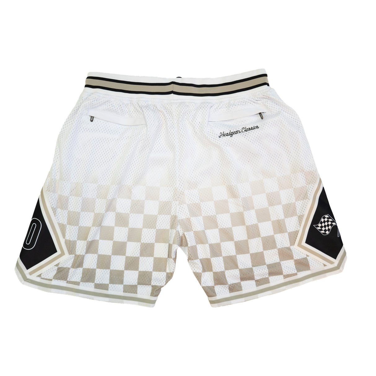 BOOGIE NIPSEY HUSSLE BASKETBALL SHORTS (WHITE)