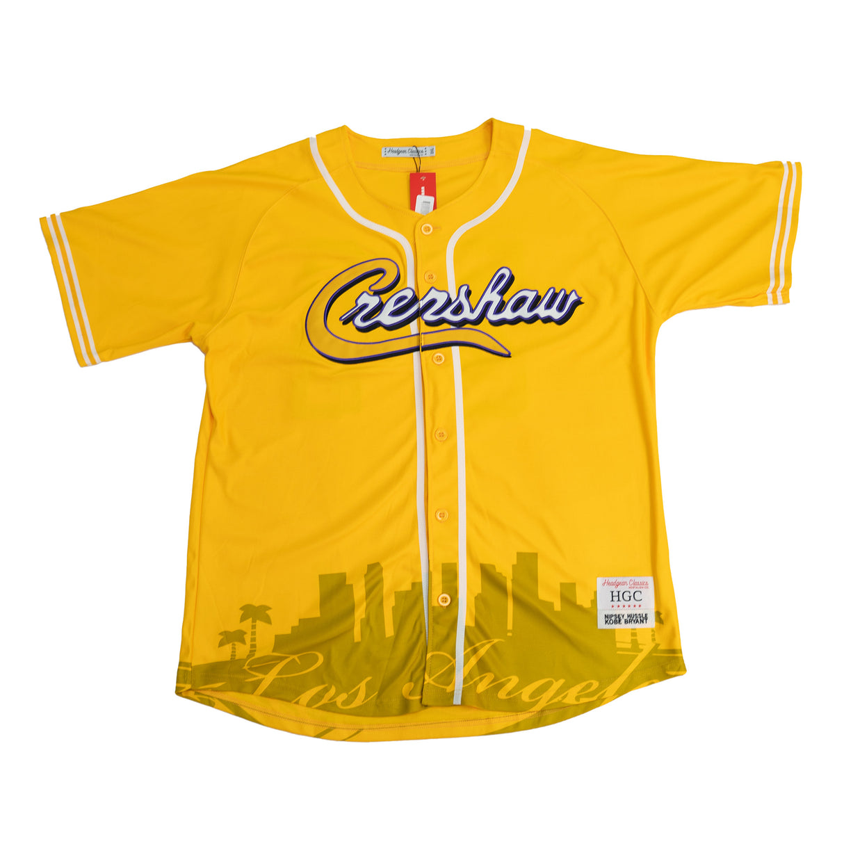 NIPSEY CRENSHAW ALT BASEBALL JERSEY (GOLD)