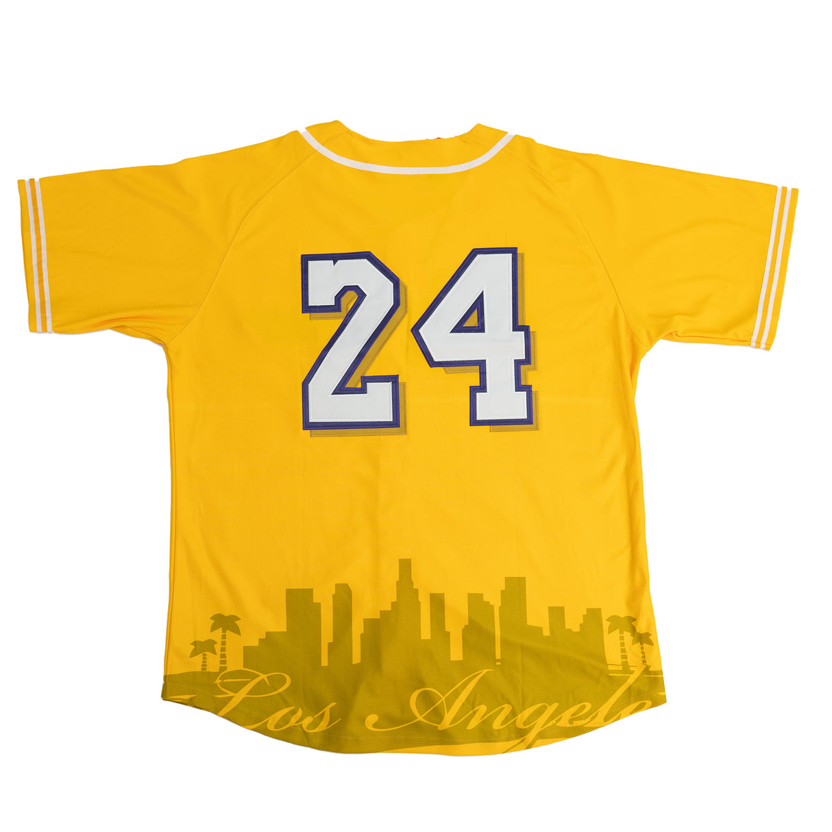 NIPSEY CRENSHAW ALT BASEBALL JERSEY (GOLD)