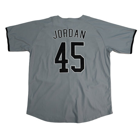 MICHAEL JORDAN BASEBALL JERSEY (GREY)