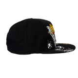 BLAC LABEL PRAYING HANDS SNAPBACK HAT (BLACK)