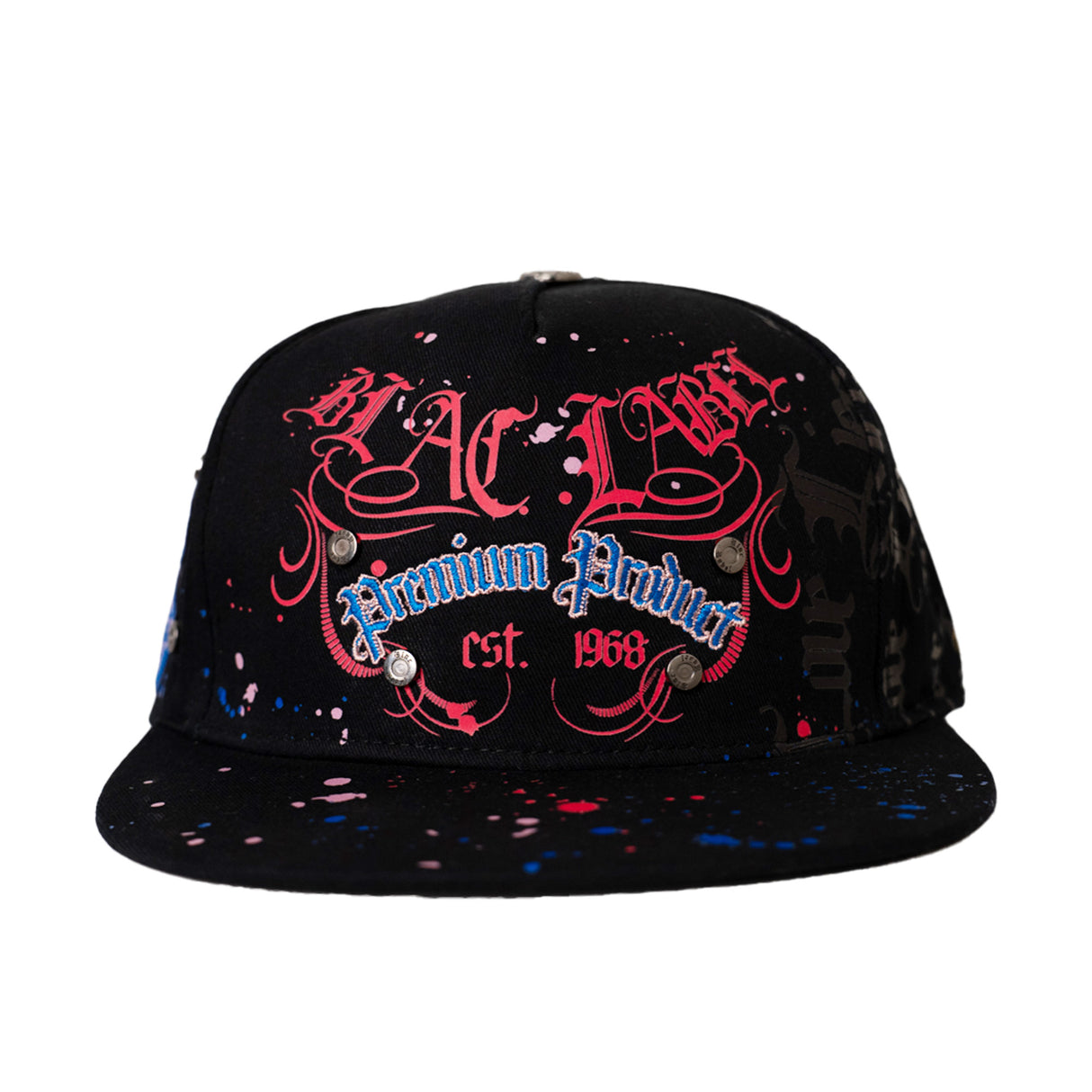 BLAC LABEL PREMIUM SNAPBACK HAT (BLACK)