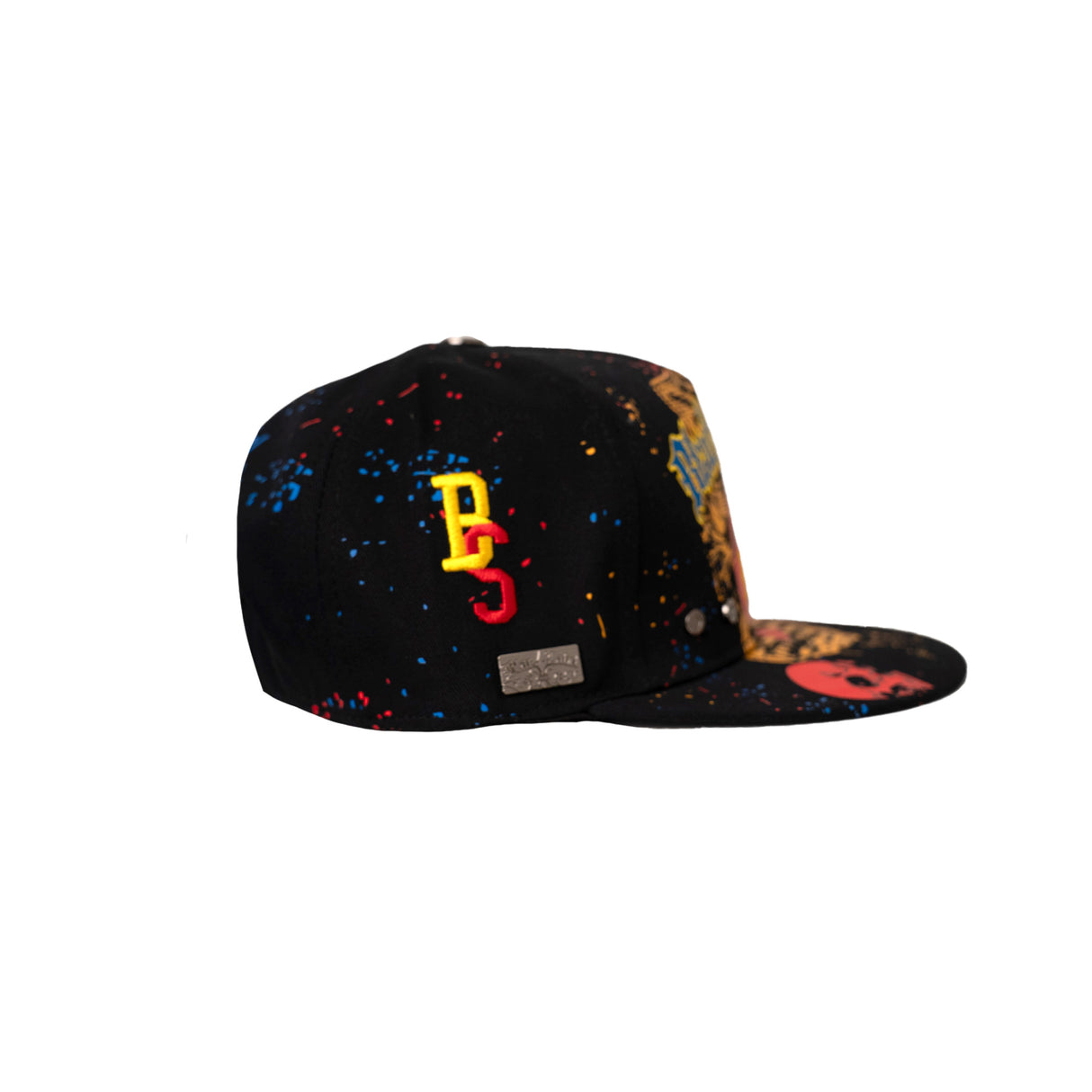 BLAC LABEL BLACK SPADES SNAPBACK HAT (BLACK)