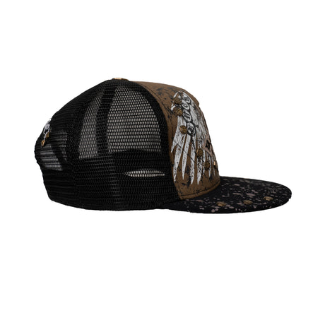 BLAC LABEL GUNS SNAPBACK HAT (WALNUT)