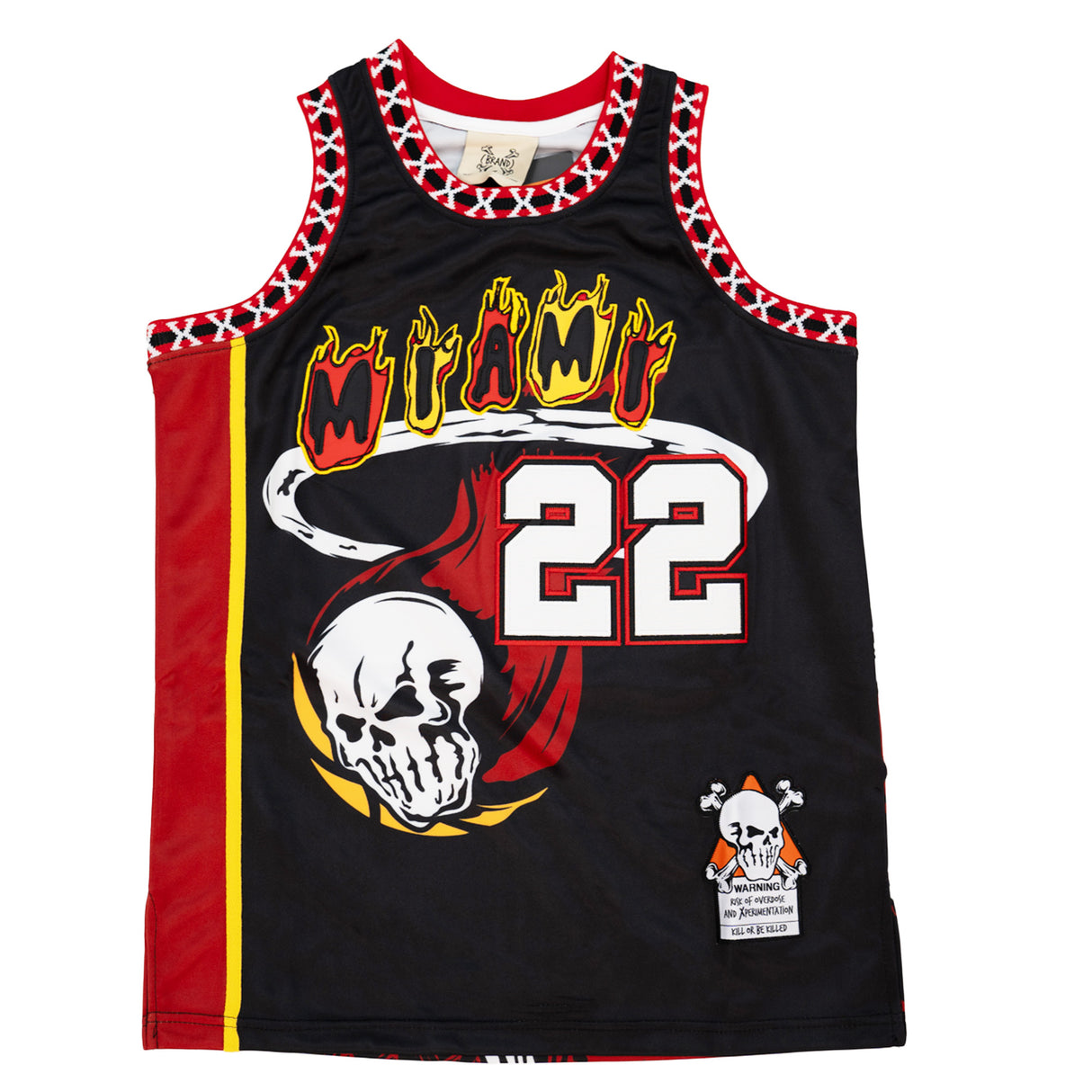 BRAND X GOTH JIMMY BUTLER BASKETBALL JERSEY (BLACK)