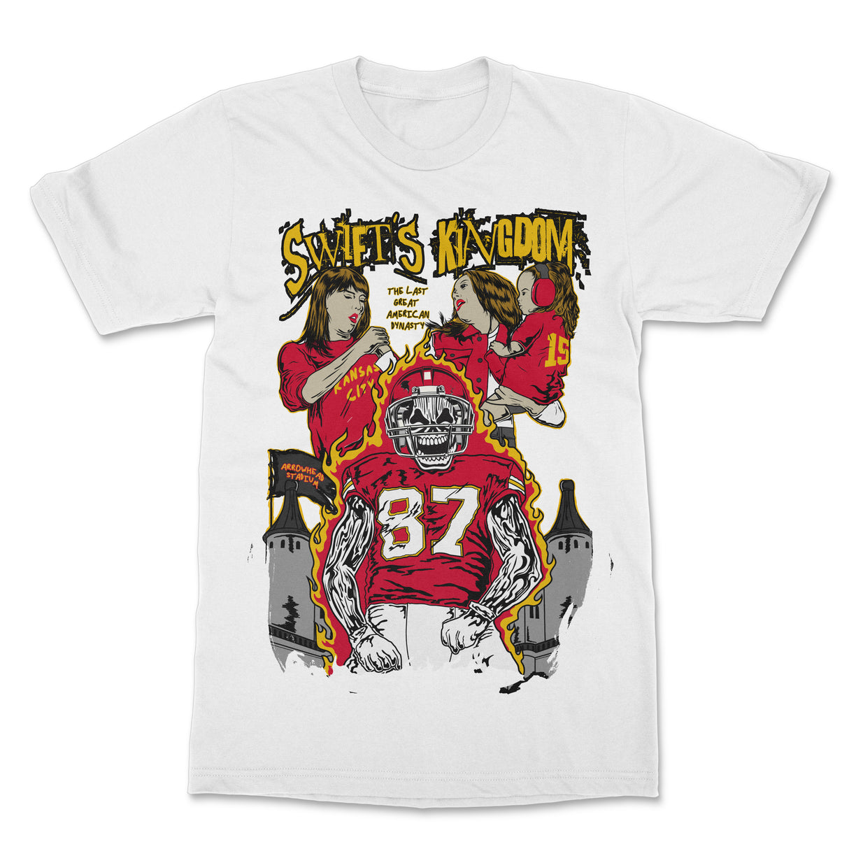 CHIEFS SWIFT KINGDOM BRAND X T-SHIRT