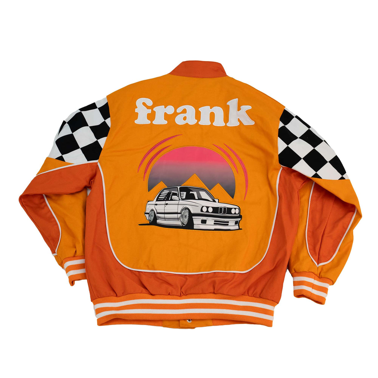 CHANNEL RACING JACKET (ORANGE)