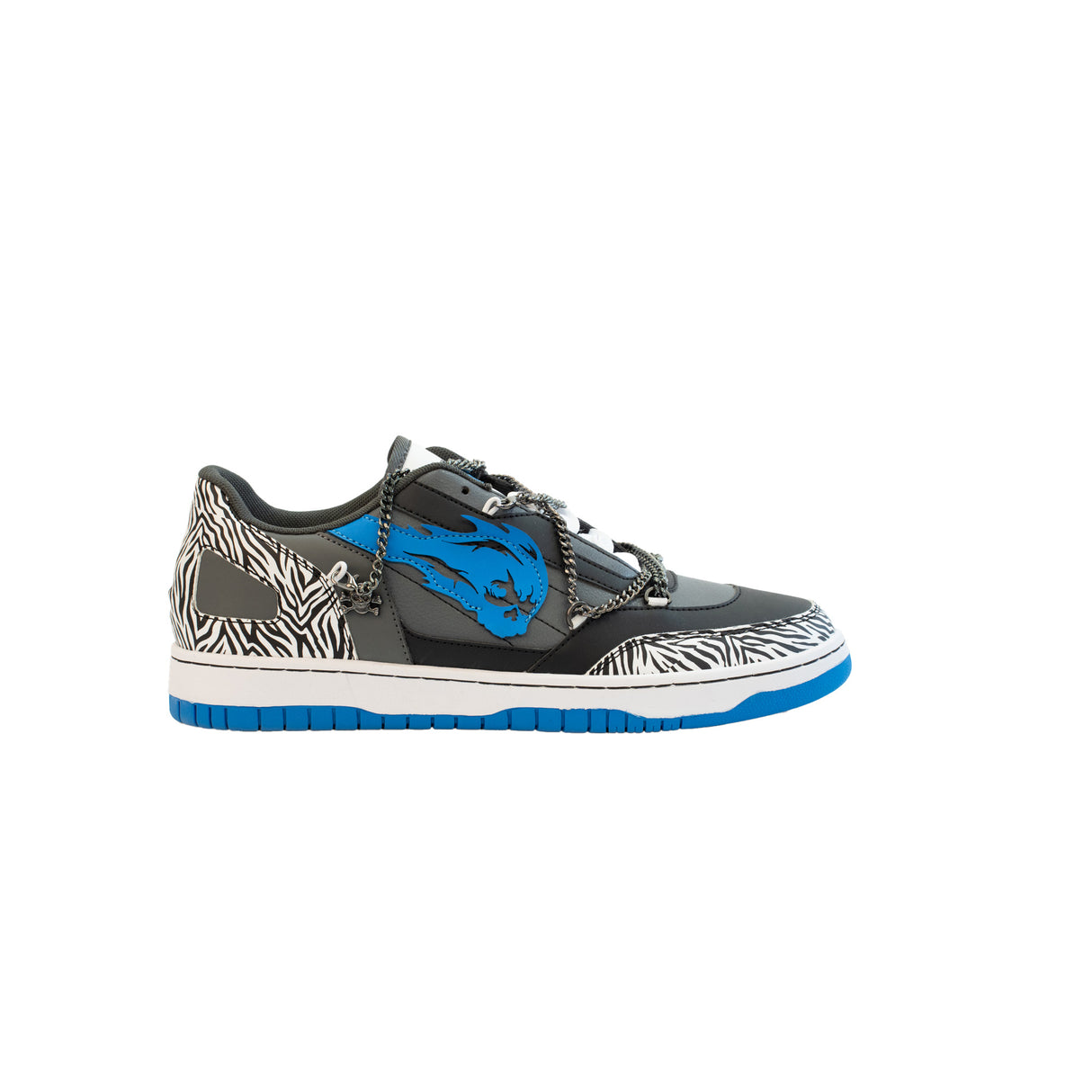 COURT CLASSIC SNEAKERS (BLU ZEBRA)