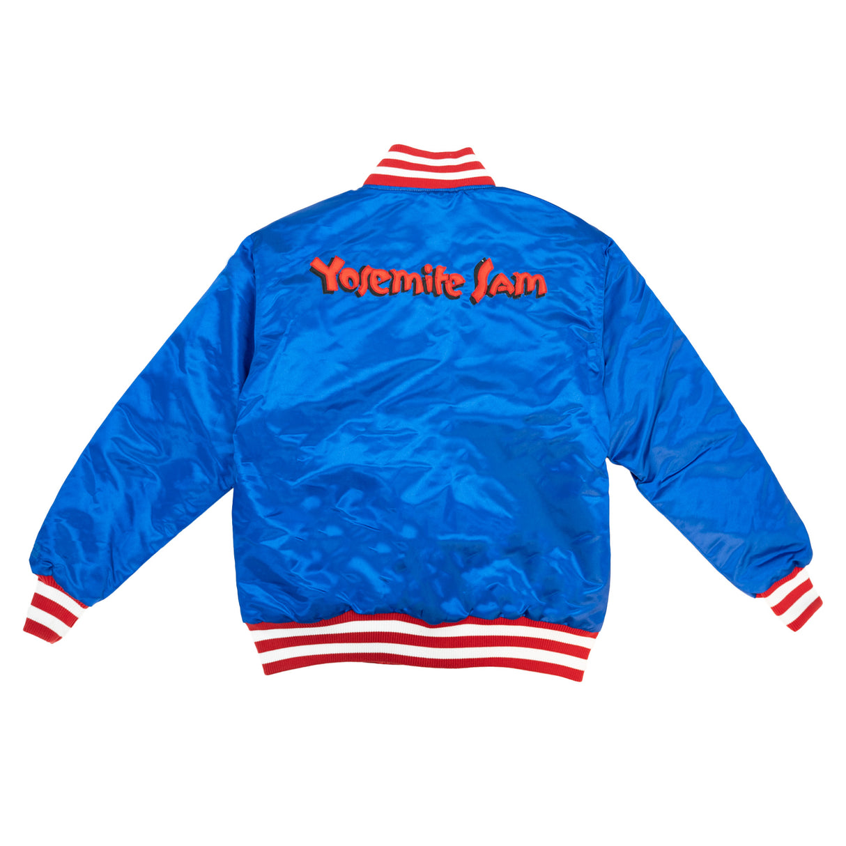 YOSEMITE SAM DENVER SATIN JACKET (BLUE)