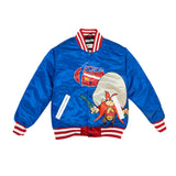 YOSEMITE SAM DENVER SATIN JACKET (BLUE)