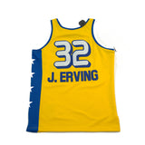 JULIUS ERVING ALTERNATE BASKETBALL JERSEY (YELLOW)