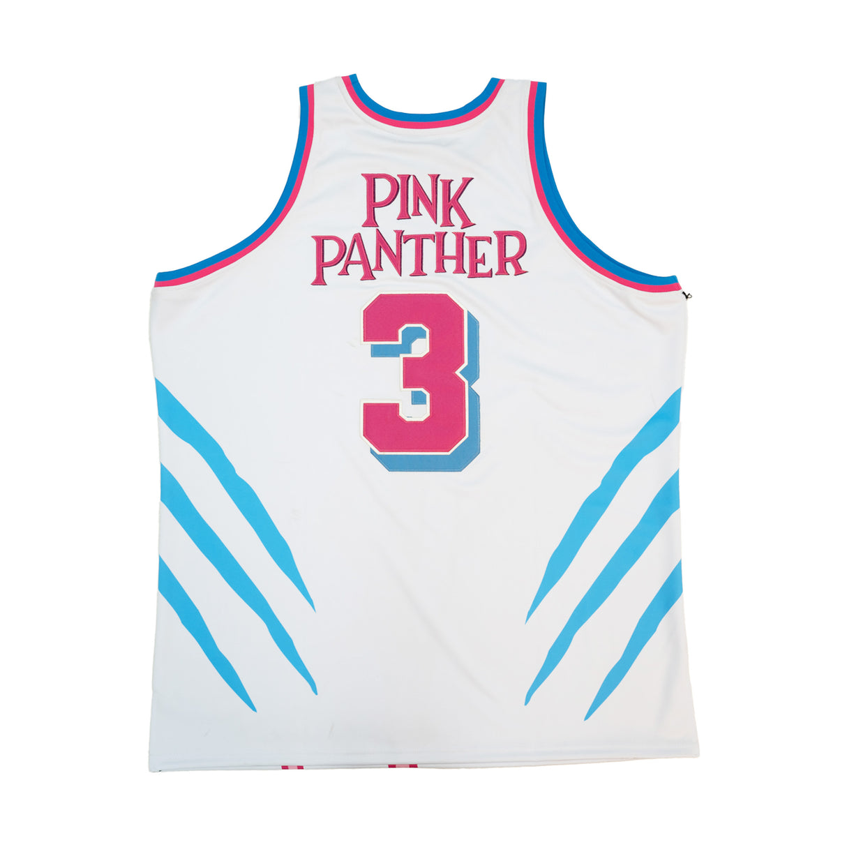 PINK PANTHER MIAMI BASKETBALL JERSEY (WHITE)