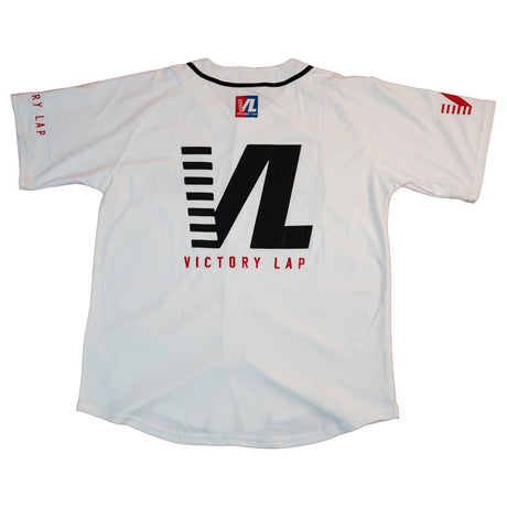 NIPSEY HUSSLE VICTORY BASEBALL JERSEY (WHITE)