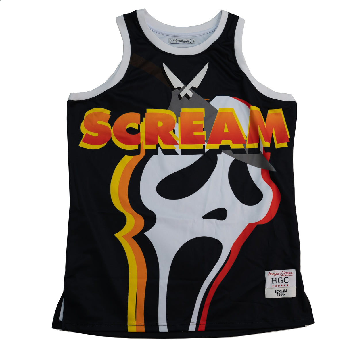 SCREAM BASKETBALL JERSEY (BLACK)