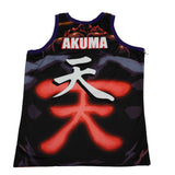 STREET FIGHTER BASKETBALL JERSEY (BLACK)