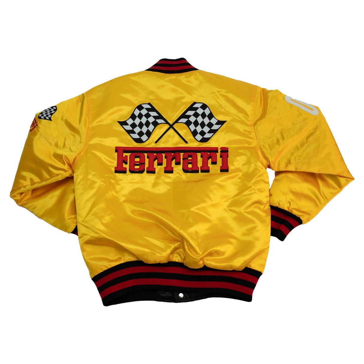 FERRARI SATIN JACKET (YELLOW)