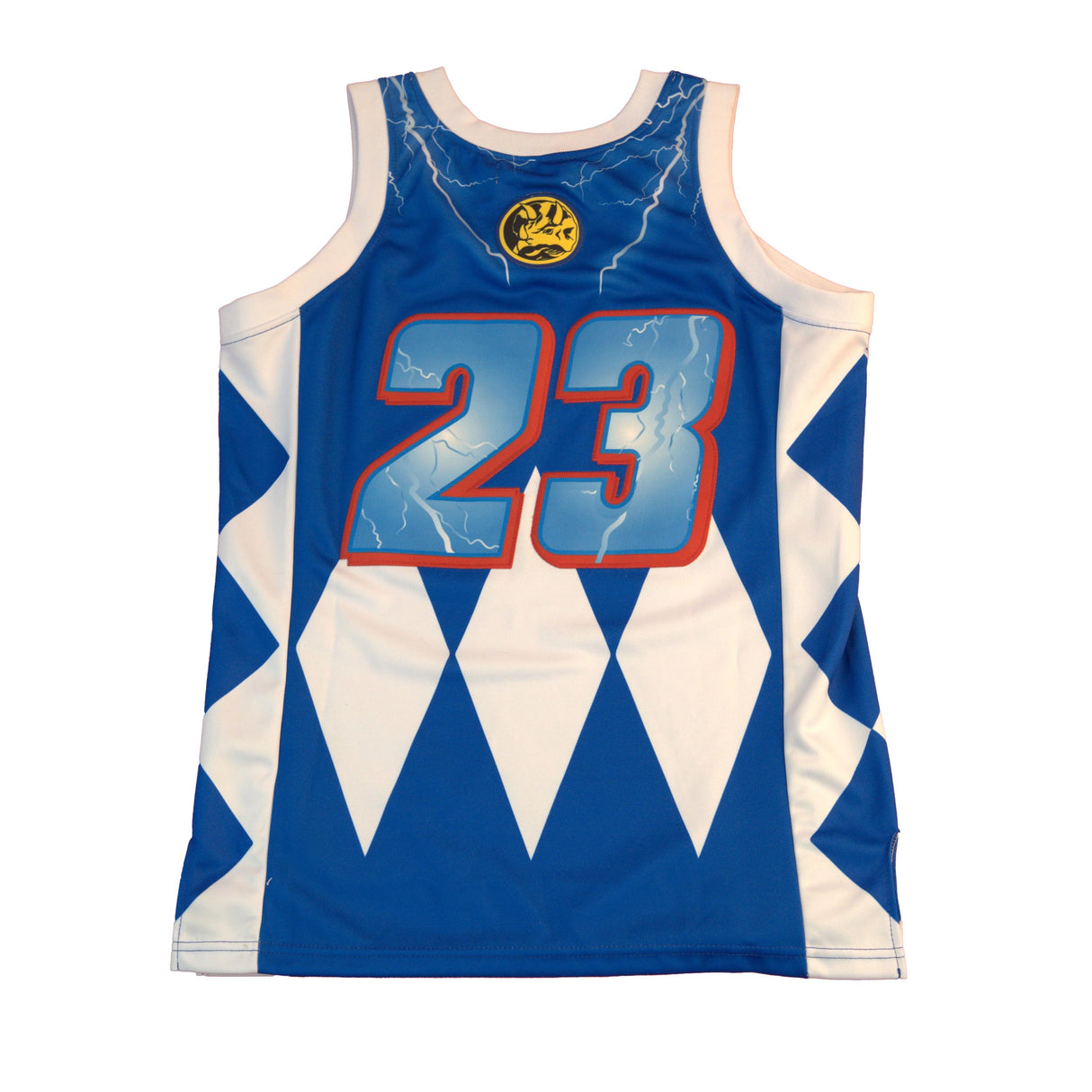 POWER RANGERS BASKETBALL JERSEY (BLUE)