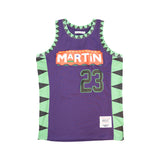 MARTY MAR BASKETBALL JERSEY (PURPLE/ORANGE)