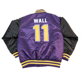 JOHN WALL HOLY RAMS SATIN JACKET (PURPLE)