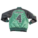 COLIN KAEPERNICK PITMAN SATIN JACKET (GREEN/BLACK)