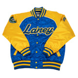 MICHAEL JORDAN HIGH SCHOOL ALT SATIN JACKET (YELLOW/BLUE)