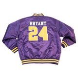 CRENSHAW SATIN JACKET (PURPLE/GOLD)