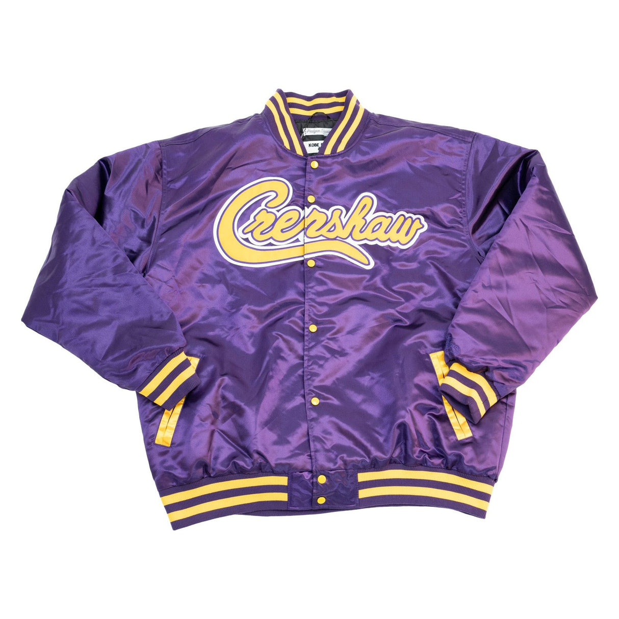 CRENSHAW SATIN JACKET (PURPLE/GOLD)