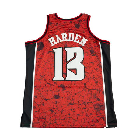 JAMES HARDEN  ALTERNATE HIGH SCHOOL BASKETBALL JERSEY (RED)