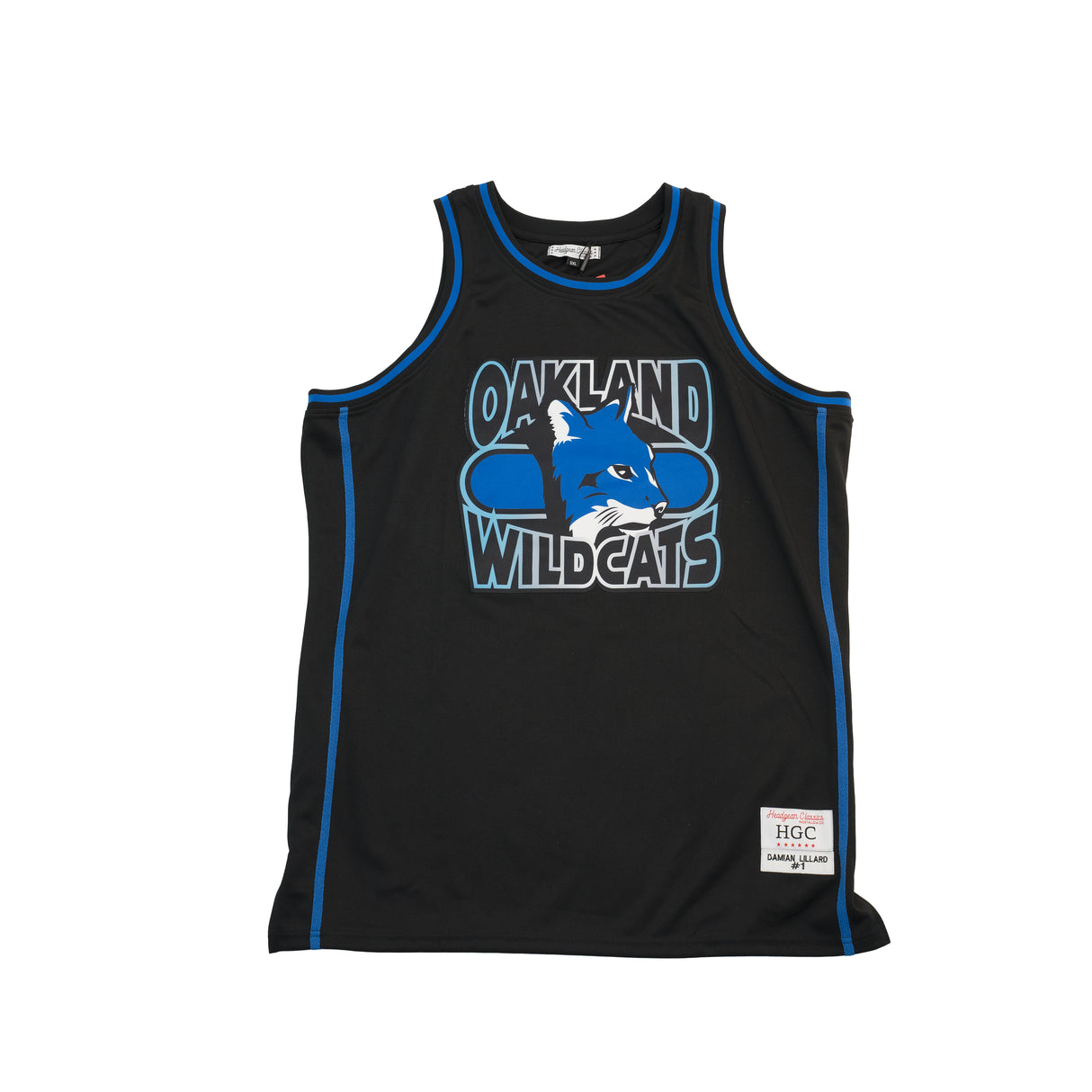 DAMIAN LILLARD ALTERNATE BLACK/BLUE HIGH SCHOOL BASKETBALL JERSEY