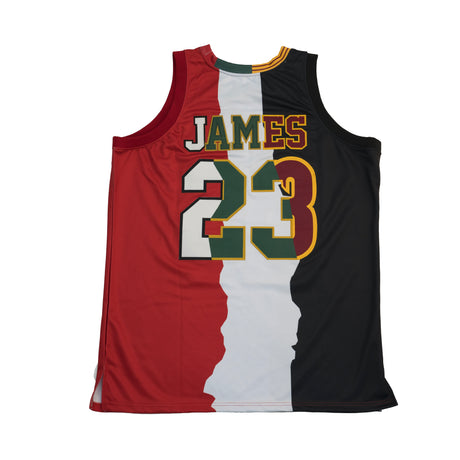 LEBRON JAMES ALTERNATE MULTI-COLOR HIGH SCHOOL BASKETBALL JERSEY