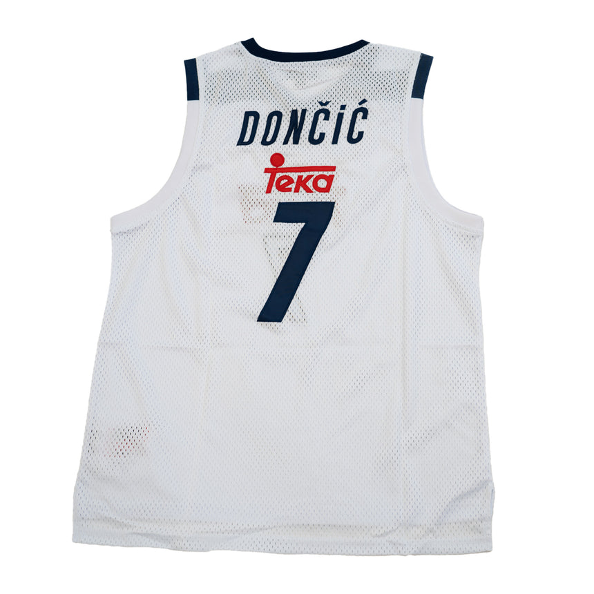 YOUTH LUKA DONCIC HIGH SCHOOL BASKETBALL JERSEY (WHITE)