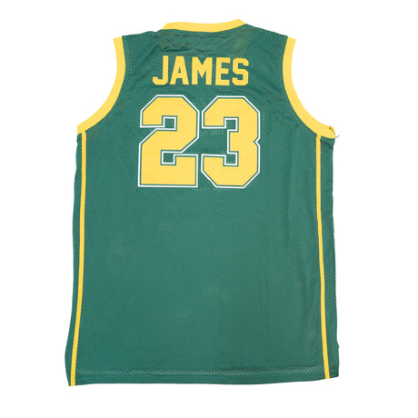 JAMES HIGH SCHOOL BASKETBALL JERSEY (GREEN)