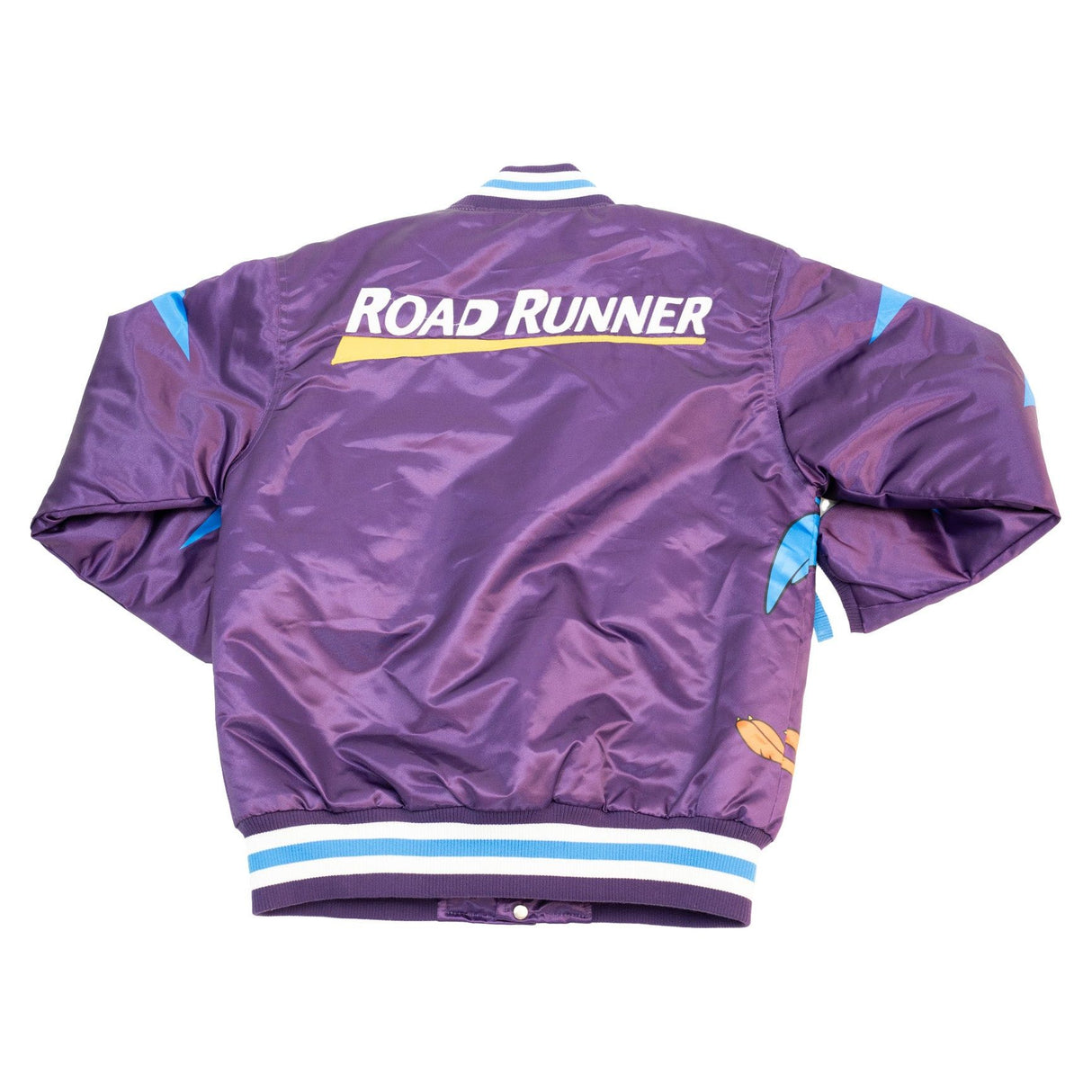 ROAD RUNNER SAC PURPLE SATIN JACKET