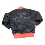 WILE COYOTE SAN ANTONIO SATIN JACKET (BLACK)