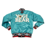 YOGI BEAR VANCOUVER SATIN JACKET (TEAL)