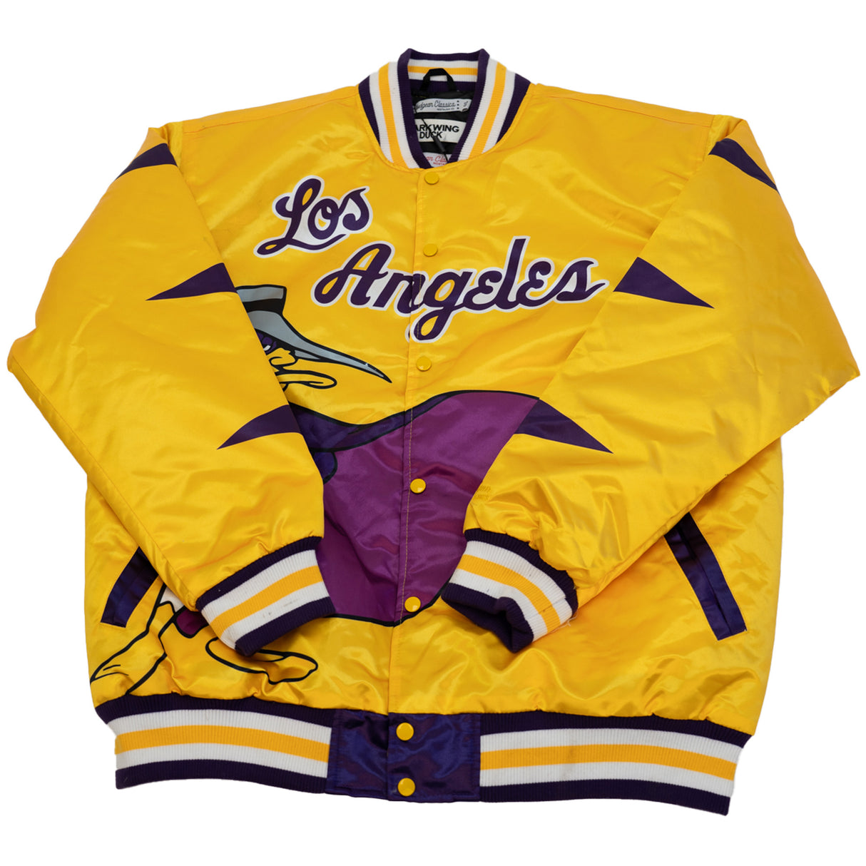 DARKWING DUCK LA SATIN JACKET (YELLOW)