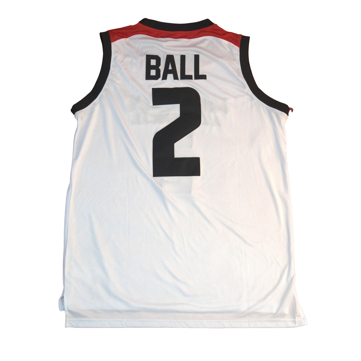 ALONZO BALL MCDONALDS ALL AMERICAN HIGH SCHOOL JERSEY (WHITE)