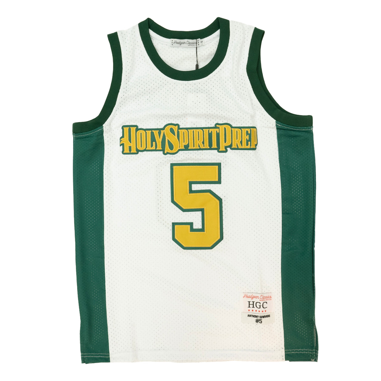 ANTHONY EDWARDS HIGH SCHOOL BASKETBALL JERSEY (WHITE)