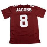 JOSH JACOBS HIGH SCHOOL FOOTBALL JERSEY (MAROON)