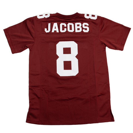 JOSH JACOBS HIGH SCHOOL FOOTBALL JERSEY (MAROON)