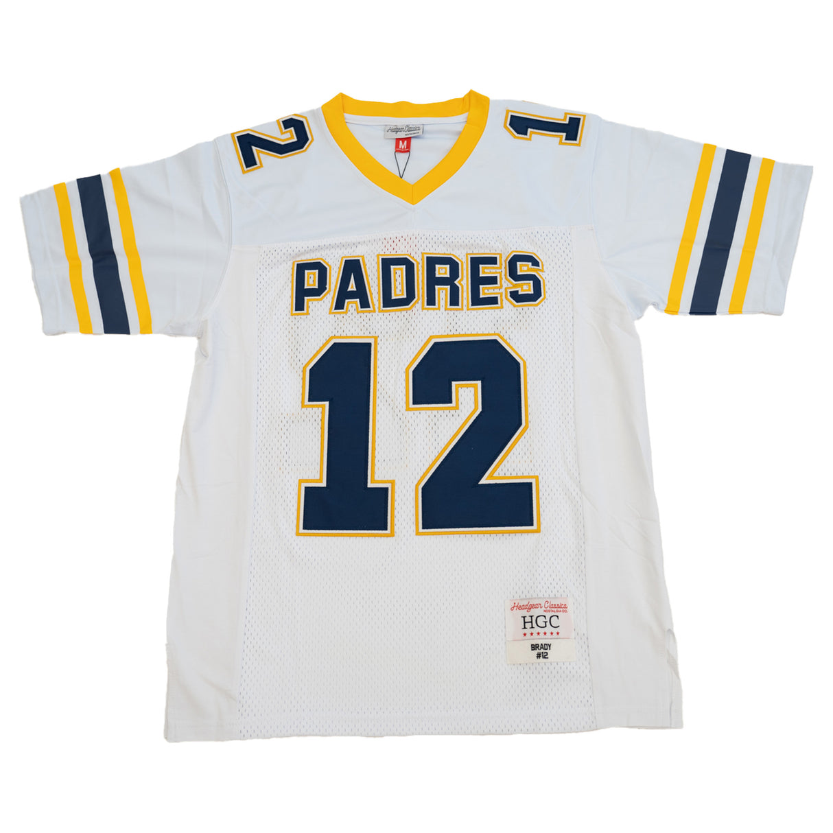 Tom Brady white high school football Jersey (WHITE)