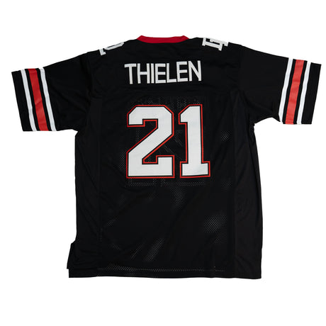 ADAM THIELEN BLACK HIGH SCHOOL FOOTBALL JERSEY BLACK