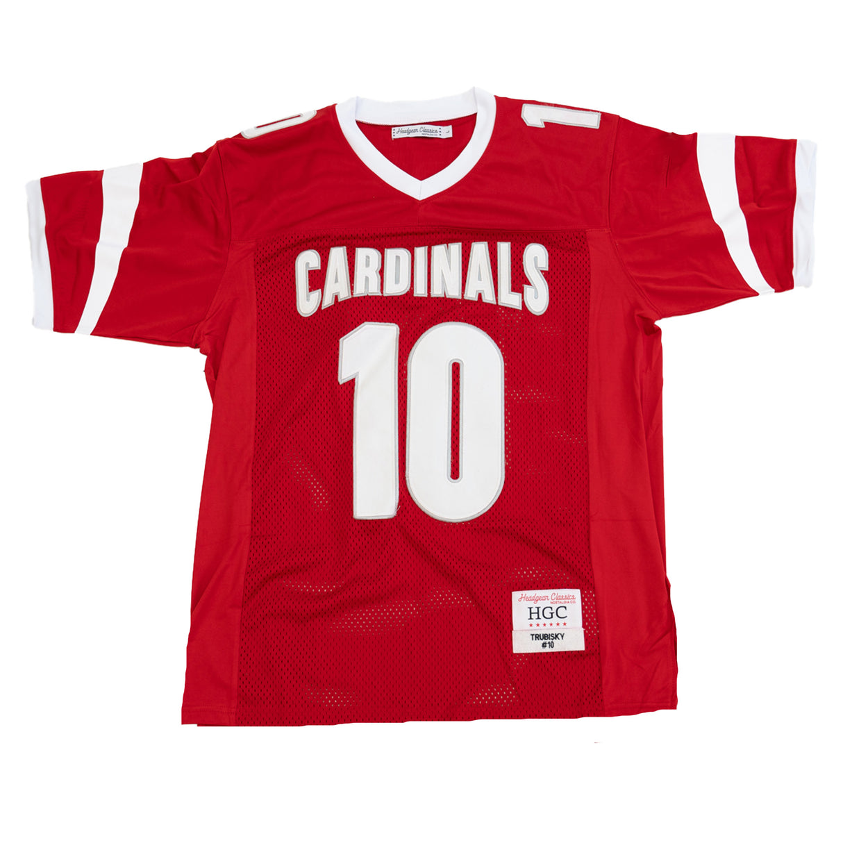 TRUBISKY CARDINALS HIGH SCHOOL FOOTBALL JERSEY (RED)