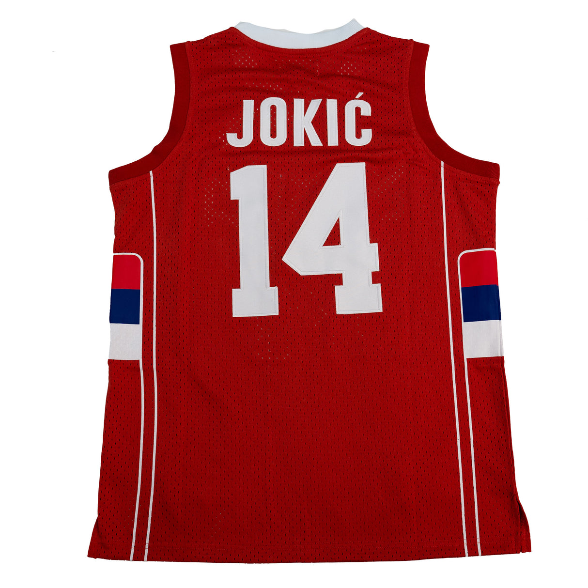 NIKOLA JOKIC SERBIA AUTHENTIC BASKETBALL JERSEY (RED)