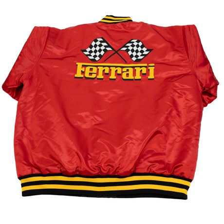 FERRARI SATIN JACKET (RED)