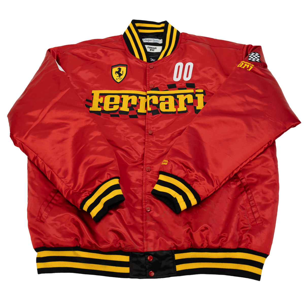 FERRARI SATIN JACKET (RED)