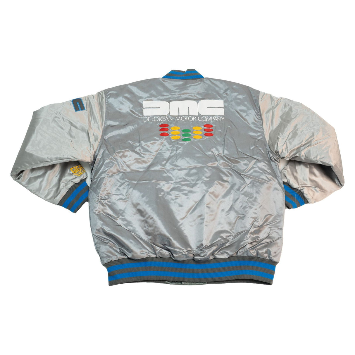 BACK TO THE FUTURE DE LOREAN SATIN JACKET