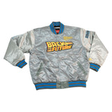 BACK TO THE FUTURE DE LOREAN SATIN JACKET